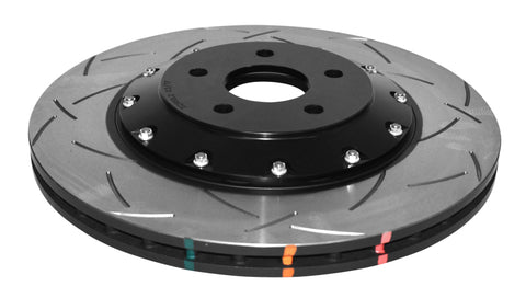 DBA 2016+ Ford Focus RS (LZ Series) 5000 Series Slotted Front Brake Rotor - DBA52968BLKS