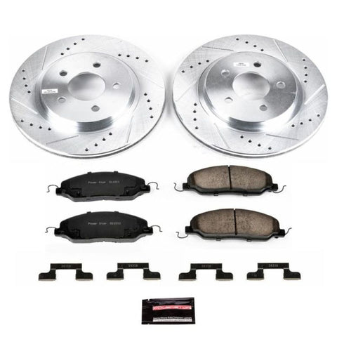 Power Stop 05-11 Ford Mustang Rear Z23 Evolution Sport Brake Kit - K1384