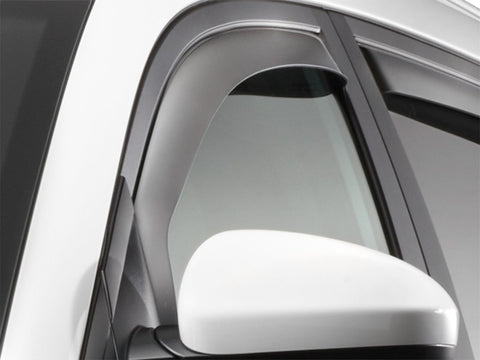 WeatherTech 2016+ Hyundai Tucson (No Hydrogen Models) Front Side Window Deflectors - Dark Smoke - 80782