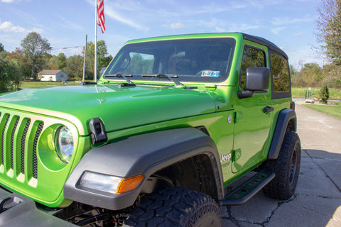 Fishbone Offroad 2018+ Jeep Wrangler JL Step Slider 2 Door - FB23084