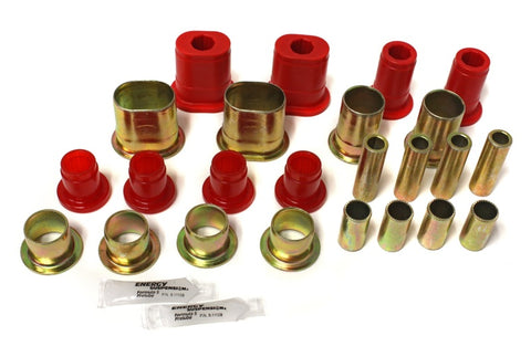 Energy Suspension Universal Red Front Control Arm Bushing Set - Complete Set - 3.3172R