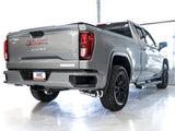 AWE Tuning 4th Gen GM 1500 5.3L 0FG Cat-Back Dual Side Exit (Flat Bumper) - Chrome Tips - 3015-22207