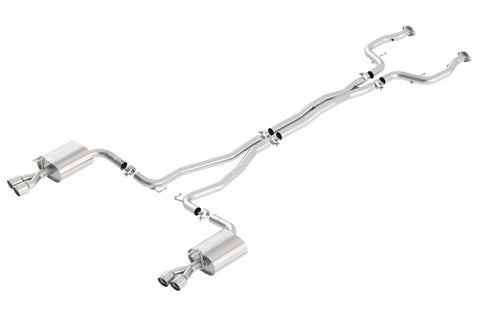 Borla 08-09 Pontiac G8/GT 6.0L 8cyl SS Catback Exhaust w/ X Pipe - 140287