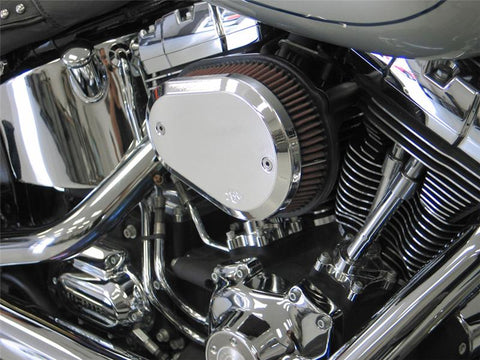 K&N Intake System for Harley-Davidson - Color (Red) - Style (Triangle) - Size (6-8) - RK-3932