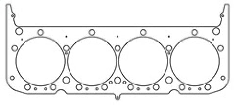 Cometic GM SB2-2 350/400 4.125 inch Bore .040 inch MLS Headgasket with Steam Holes - C5321-040
