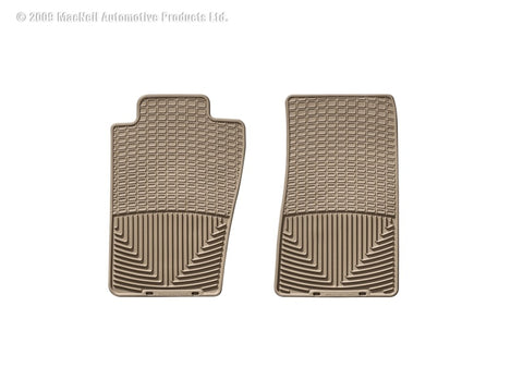 WeatherTech 82-93 Chevrolet S10 Pickup Front Rubber Mats - Tan - W11TN
