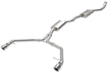 afe MACH Force-Xp 13-16 Audi Allroad L4 SS Cat-Back Exhaust w/ PolishedTips - 49-36438-P