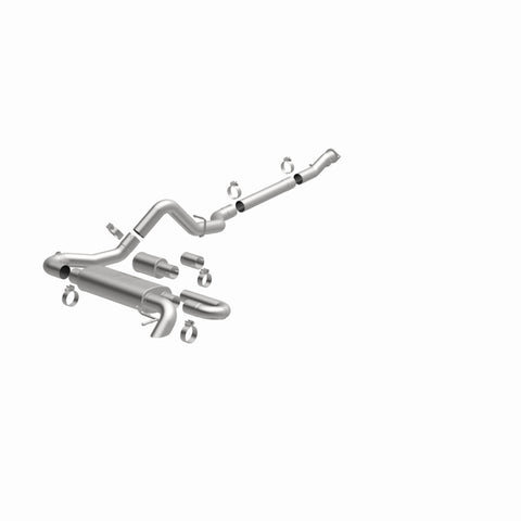 MagnaFlow 2021 Ford Bronco Overland Series Cat-Back Exhaust w/ Single Straight Driver Exit- No Tip - 19559