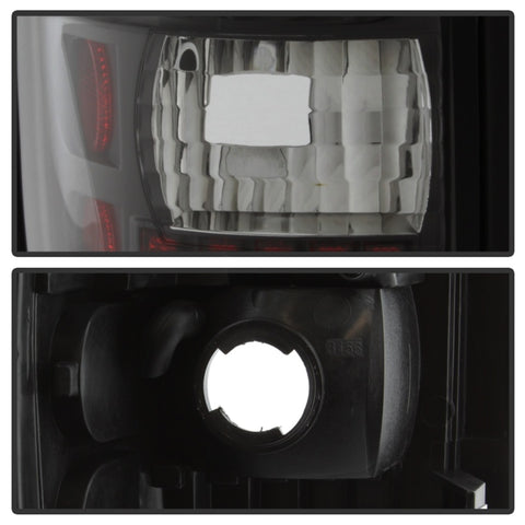 xTune Dodge Ram 1500/2500/3500 94-01 Euro Style Tail Lights Black ALT-ON-DRAM94-BK - 5012753
