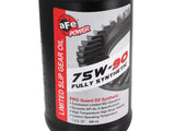 aFe Pro Series Rear Diff Cover Kit Black w/ Gear Oil 86-16 Ford F-250/F-350 V8 7.3L/6.0L/6.4L/6.7L - 46-70022-WL
