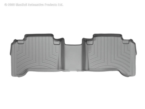 WeatherTech 05-13 Toyota Tacoma Double Cab Rear FloorLiner - Grey - 460213