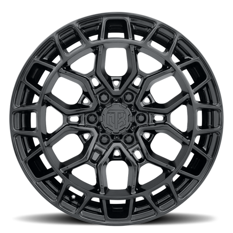 MTX Gangstar Gloss Black 20x9in / 6x139.7 BP / 0mm Offset / 106.1mm Bore - X301GB-29060-00