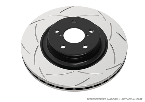 DBA 97-06 Acura Integra Type R Rear Street Series Slotted Brake Rotor - DBA477S