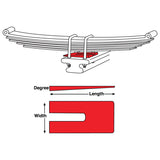 SPC Performance Steel Shim 4X6.5X3 - Pack of 6 - 10756