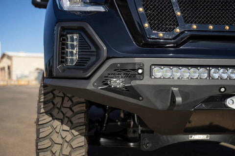 Addictive Desert Designs 2019 GMC Sierra 1500 SF Front Bumper w/ Winch Mount & Sensor Cutout - F471423030103