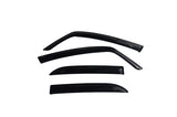 AVS 08-10 Suzuki SX4 Hatch Ventvisor Outside Mount Window Deflectors 4pc - Smoke - 94085
