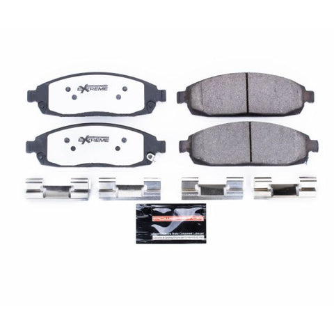 Power Stop 06-10 Jeep Commander Front Z26 Extreme Street Brake Pads w/Hardware - Z26-1080