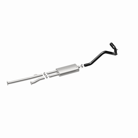 MagnaFlow Cat-Back Exhaust 14-16 Toyota Tundra V8 4.6/5.7L 3in SS Black Tips Single Side Exit - 15367