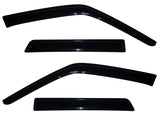 AVS 10-18 Nissan Juke Ventvisor Outside Mount Window Deflectors 4pc - Smoke - 94378