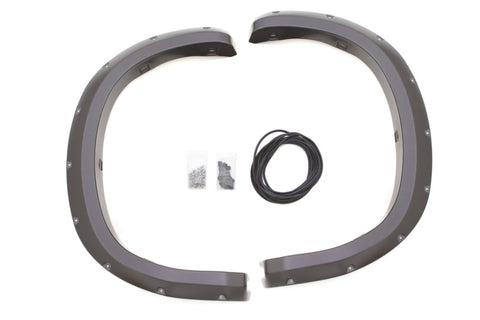 Lund 07-13 Toyota Tundra RX-Rivet Style Smooth Elite Series Fender Flares - Black (2 Pc.) - RX602SB
