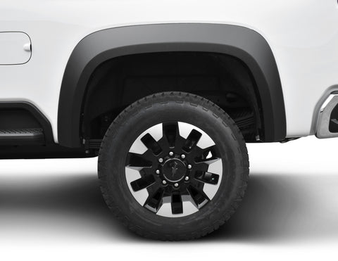 Bushwacker 2020 Chevrolet Silverado 2500/3500 Extend-A-Fender Style Flares 4pc - Black - 40986-02