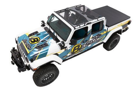 Bestop 20-24 Jeep Gladiator Sun Safari Bikini (Mesh) - 52413-11