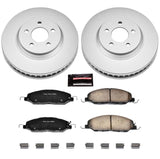 Power Stop 11-14 Ford Mustang Front Z17 Evolution Geomet Coated Brake Kit - CRK5407