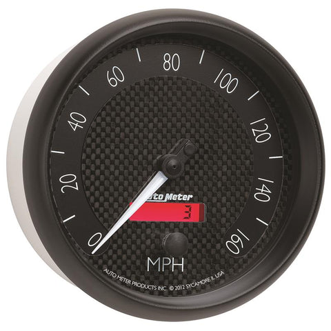 Autometer GT Series 5in In Dash 0-160 MPH Electronic Programmable Speedometer - 8089