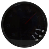 Autometer Spek-Pro Gauge Tachometer 5in 8K Rpm W/Shift Light & Peak Mem Black/Smoke/Black - P23852
