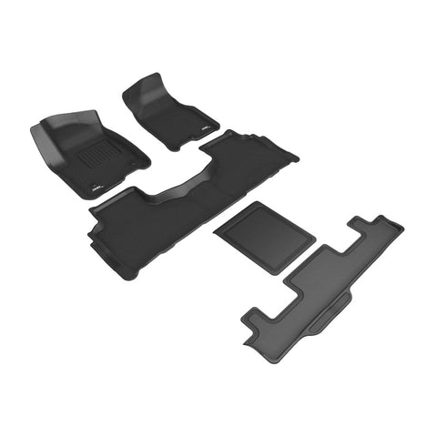 3D MAXpider 21-24 GMC Yukon 7-Seat Kagu Black R1 R2 R3 - L1GM03001509