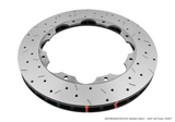 DBA 13-17 SRT Viper Except TA Package Rear 5000 Series Drilled & Slotted Ring - DBA52448.1XS