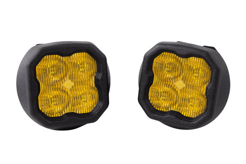 Diode Dynamics SS3 Pro Type GM Kit ABL - Yellow SAE Fog - DD7032