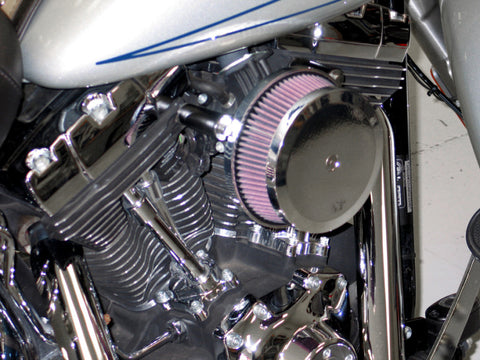 K&N  Harley-Davidson Dyna Wide Glide 103 CI Street Metal Intake System-Hammer - RK-3933
