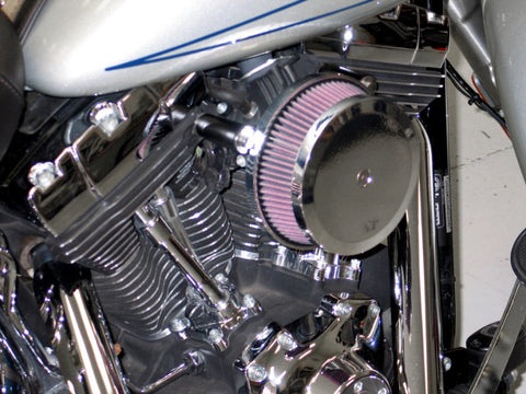 K&N  Harley Davidson Dyna Wide Glide 103 CI Street Metal Intake System-Hammer - RK-3933