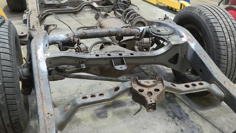 Rust Buster 4Runner & FJ Cruiser Rear Track Bar Crossmember - RB8425