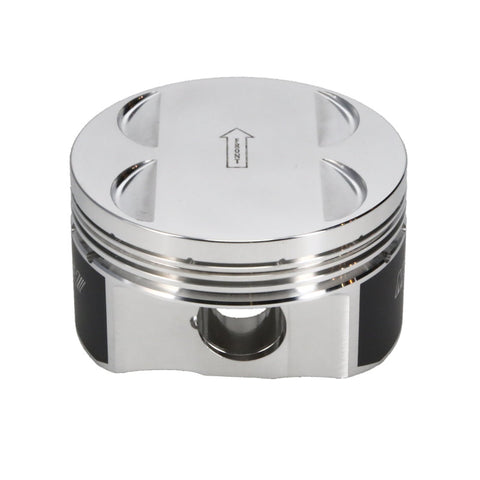 Manley Nissan GTR VR38DETT 98mm Bore 88.4mm Stroke -2cc Dish Turbo Tuff Piston Set w/ Rings - 641000CE-6