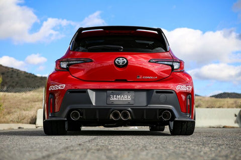 Remark 2023+ Toyota GR Corolla Elite Spec Quad Tip Cat-Back Exhaust - RK-C4076T-05