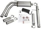 aFe Rebel Series CB 3in Middle Side Exit SS Exht w/Polish Tips 09-16 Chevy Silverado/GMC Sierra 1500 - 49-44062-P