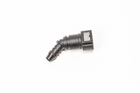 Radium Engineering 10mm SAE Female to 45deg 3/8in Barb - 14-0704