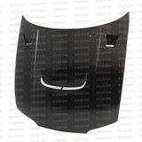Seibon 95-96 Nissan Skyline R33 GT-R (BCNR33) JU-Style Carbon Fiber Hood - HD9596NSR33-JU