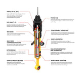 ARB / OME Nitrocharger Plus Shock Jeep Wrangler JK (Mid) - Front - 63066M
