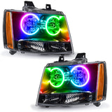 Oracle 07-13 Chevrolet Avalanche Pre-Assembled SMD Headlights - ColorSHIFT - 7001-330