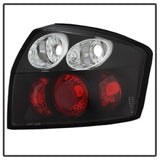 Spyder 02-05 Audi A4 (Excl Convertible/Wagon) Euro Style Tail Lights - Black (ALT-YD-AA402-BK) - 5000002