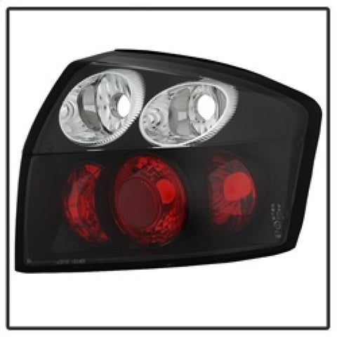 Spyder 02-05 Audi A4 (Excl Convertible/Wagon) Euro Style Tail Lights - Black (ALT-YD-AA402-BK) - 5000002