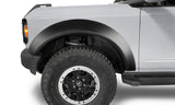 Bushwacker 21-22 Ford Bronco (2 Door) Extend-A-Fender Style Fender Flares - 4pc Smooth - 20966-02