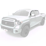 EGR 07-12 Toyota Tundra Crew Max In-Channel Window Visors - Set of 4 - Matte (575195) - 575195