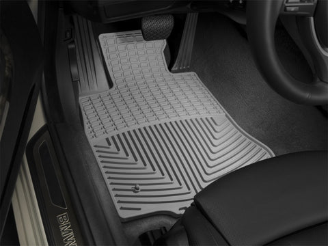 WeatherTech 12+ BMW 6-Series Front Rubber Mats - Grey - W260GR