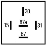 Hella Timer Control 12V 5PIN 0-900S Delay Off - 996152131
