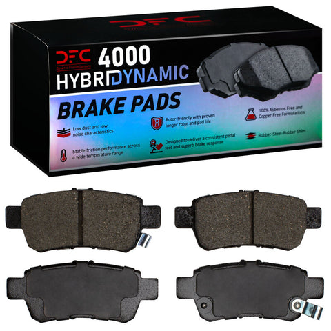 DFC 05-10 Honda Odyssey Rear 4000 Hybridynamic Brake Pads - 4000-1088-00