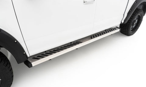Lund 99-16 Ford F-250 Super Duty Crewcab Summit Ridge 2.0 Running Boards - Stainless - 28665036